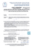 Attestation d'hygiène - Clapets coupe-feu FDA-12 et FDA2-12