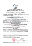 Certificat de constance des performances - Clapet coupe-feu CFDM & CFDM-V