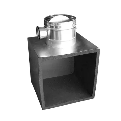 Photo of product
            Plénum de raccordement pour diffuseurs à cône carré NCD-S