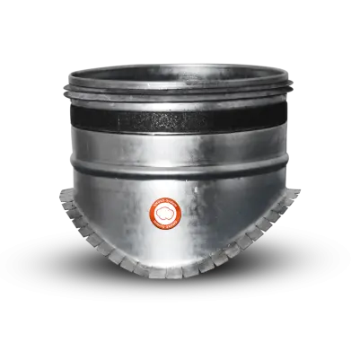 Photo of product
            Piquage à 90° sur conduit circulaire pour systèmes de désenfumage 